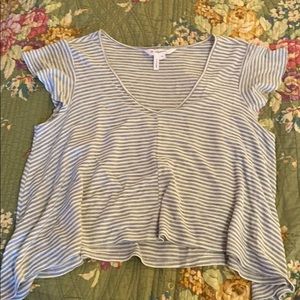 BCBGeneration striped crop top